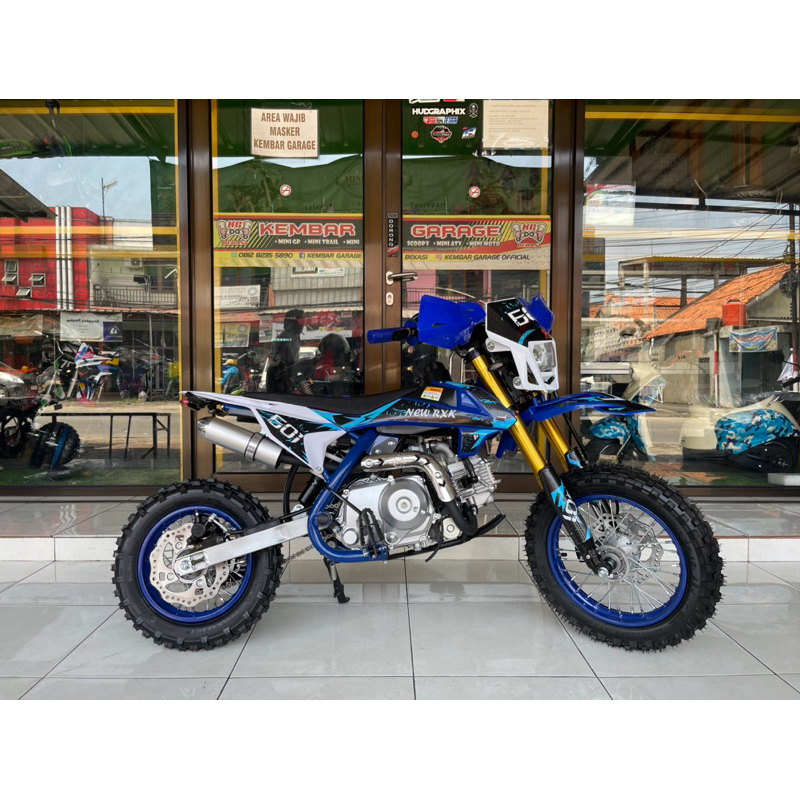 Motor Mini Trail Cross RXK 50cc 4Tak Velg 12/10 Matic