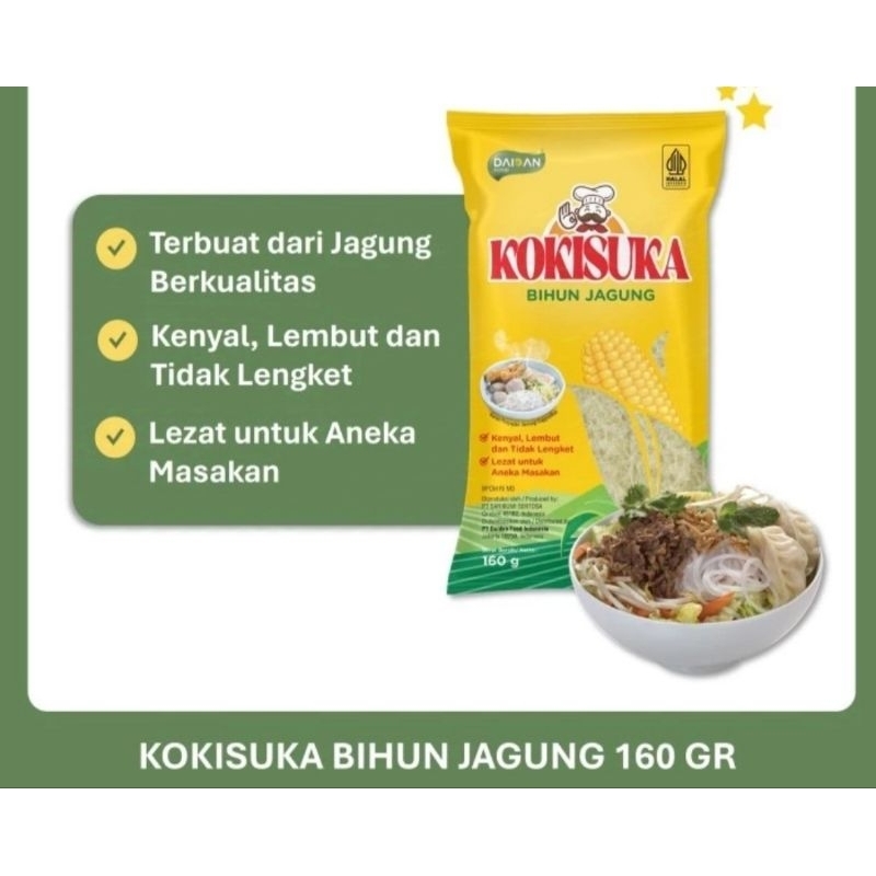 

Bihun Jagung Kokisuka 160gram