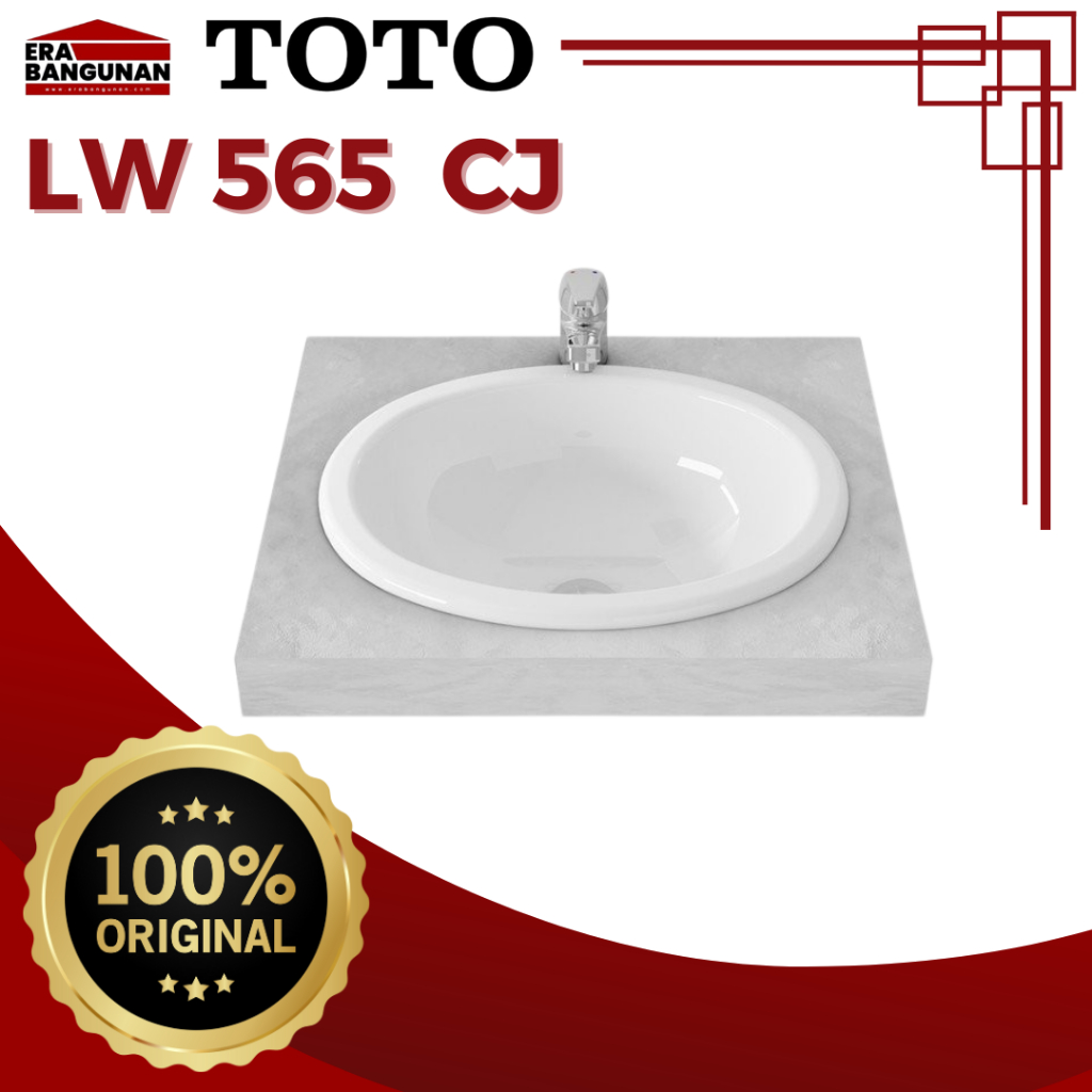 WASTAFEL TOTO LW565 / LW 565 (BODY ONLY) ORIGINAL TOTO NEW PRODUK