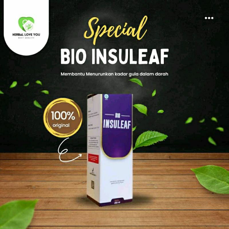 

Bio Insuleaf Herbal Kencing Manis Original 1 Botol