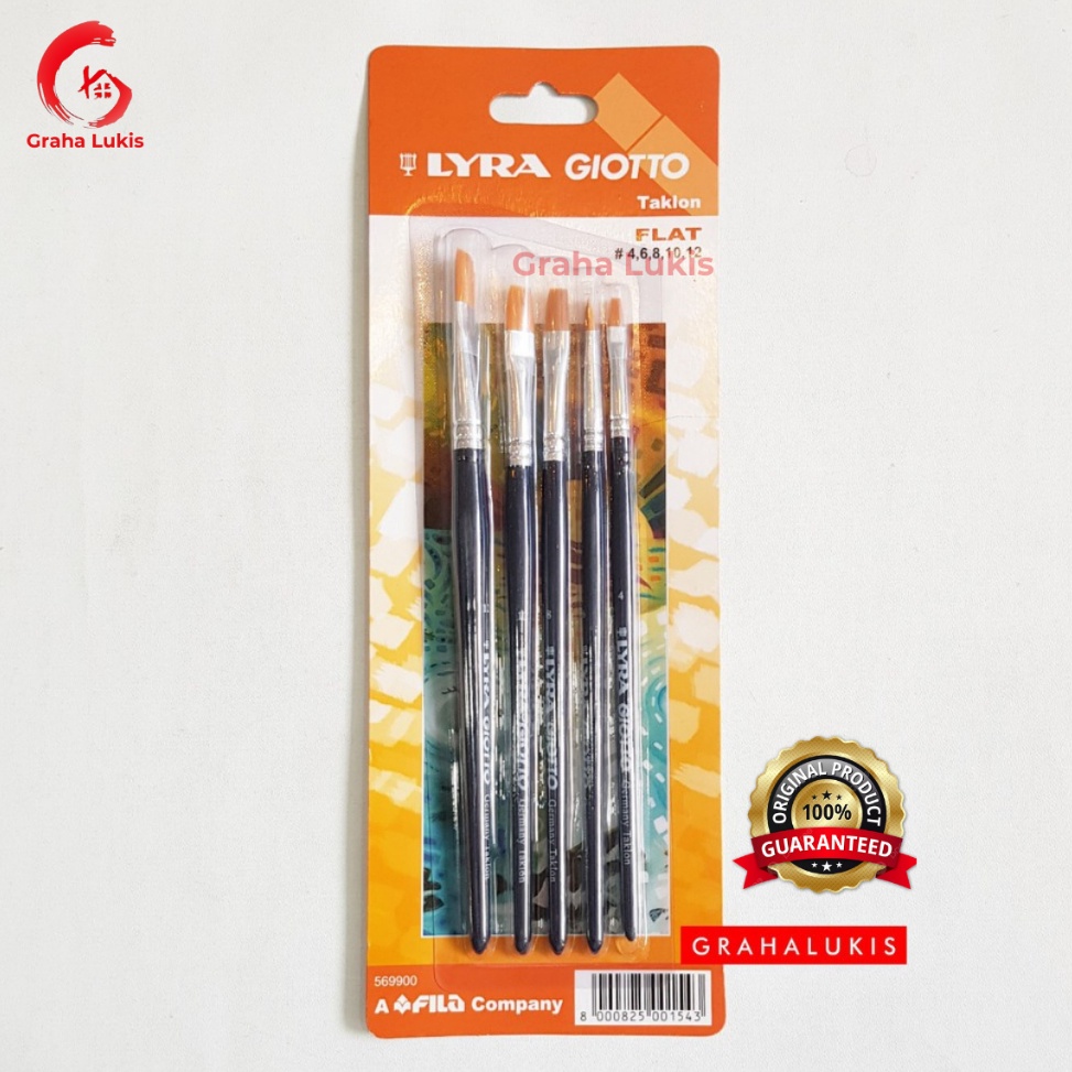 

KODE B19C Lyra Giotto Brush Flat Set 5 5699