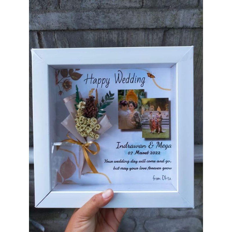 

(JANGAN DI CHECKOUT) GIFTBOX HAMPERS FRAME UK 25x25 KADO ULANG TAHUN / PERNIKAHAN / ANNIVERSARRY/WISUDA