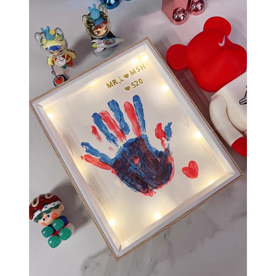 

KODE K9Q DIY Hand Painting Kit Kanvas Cap Tangan Pasangan phoframe Couple Kanvas Lukis Tangan Couple Melukis Canvas Board Couple phoframe