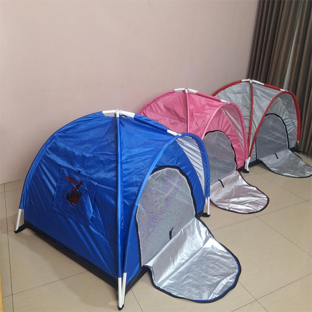 Tenda Anak Ukuran 100×100Cm Gambar Spiderman / Tenda Anak Karakter/Tenda pink
