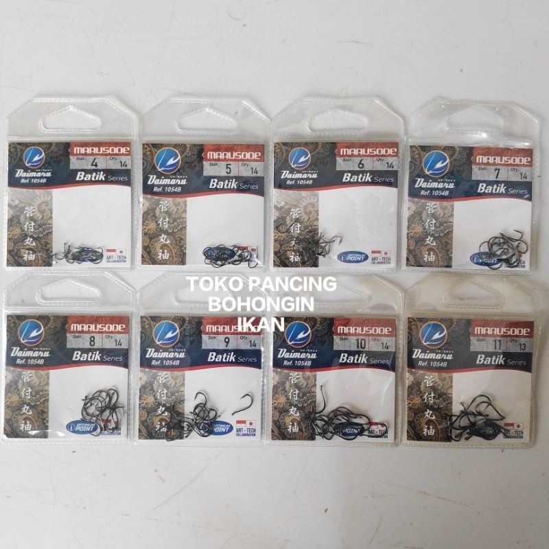 Kail Pancing Daimaru Marusode Batik Series Anti Mocel