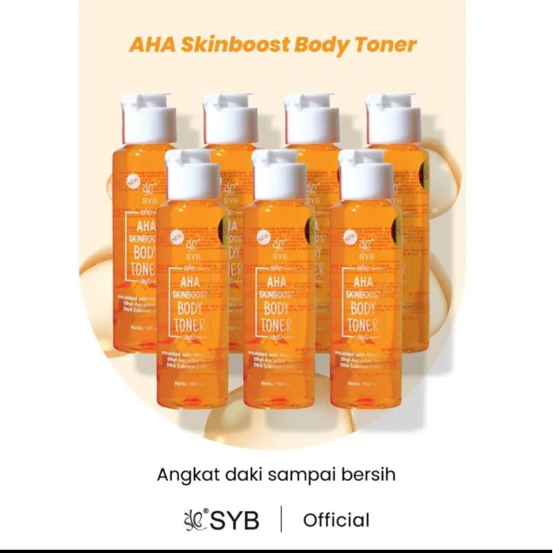 NEW SYB AHA SKINBOOST BODY TONER DNA SALMON