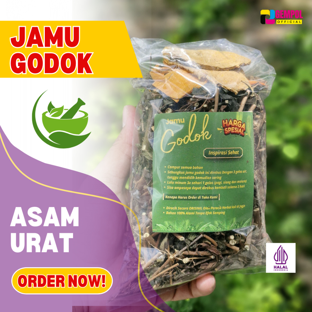 

JAMU GODOK ASAM URAT DAN REMATIK AMPUH