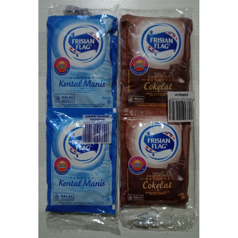 

(INSTANT & SAMEDAY) FRISIAN FLAG Susu Kental Manis Sachet (1 Pack)