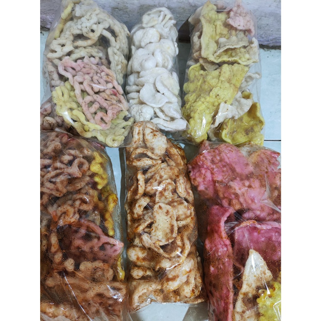 

PROMO MURAH MIX CAMPUR DAPAT 6 Krupuk Mlarat Asli Cirebon dibuat dengan pasir / Kerupuk Melarat Khas Tradisional Daerah Bisa COD Seluruh Indonesia / Makanan cemilan Sehat Halal dan enak