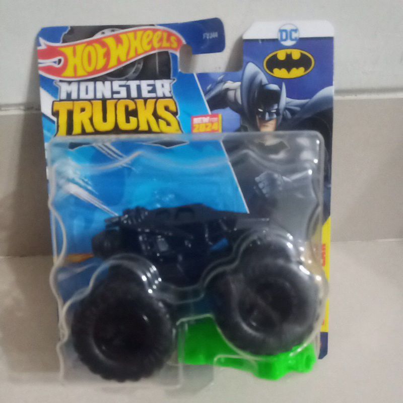 batman monster trucks hotwheels dc hitam