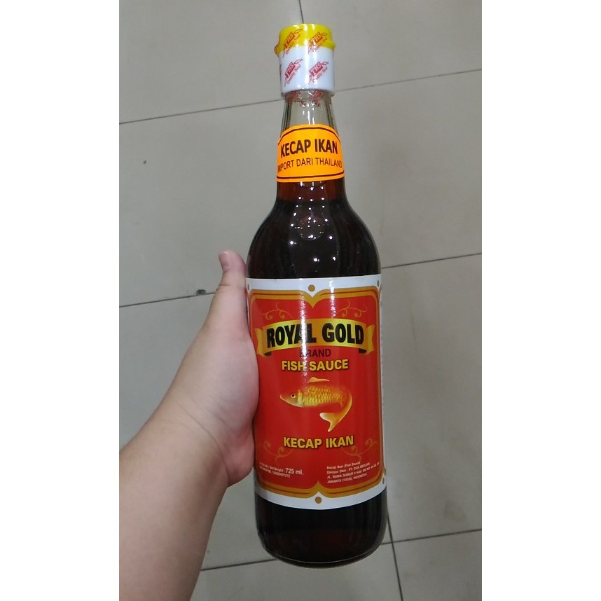 

Kecap Ikan Royal Gold / FIsh Sauce Royal Gold - 720 ML