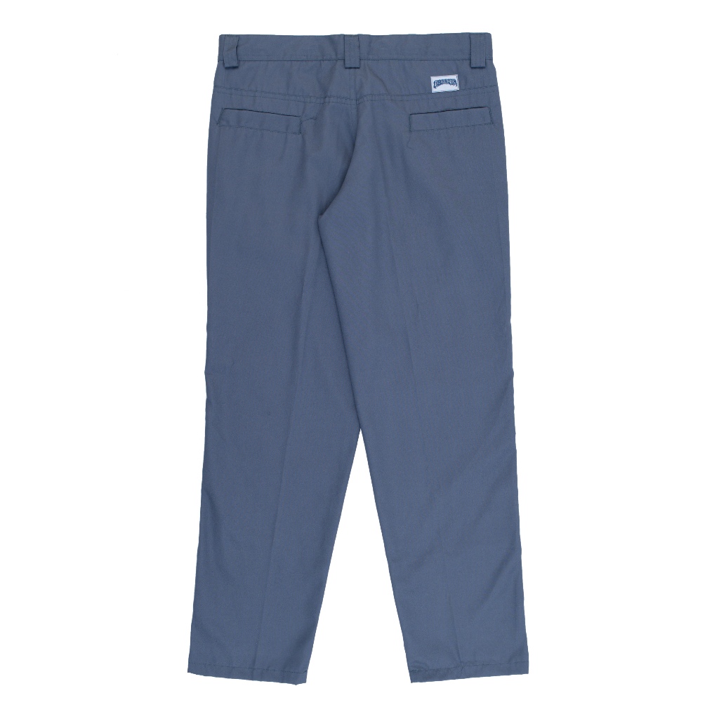 Liberation Long Pants Chinos Dark Grey Regular Fit - Liberation Celana Panjang Chinos Abu Tua