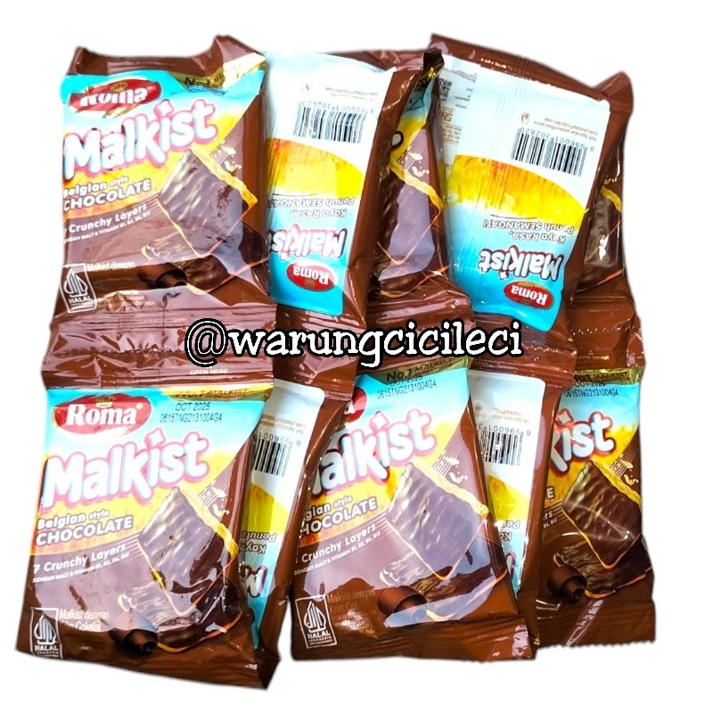 

ROMA MALKIST RASA COKELAT 18g x 10pcs ( 1 RENCENG )