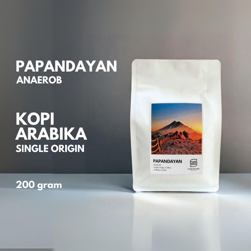 

Kopi arabika sunda papandayan natural anaerob 200 gram / single origin coffee / bubuk biji