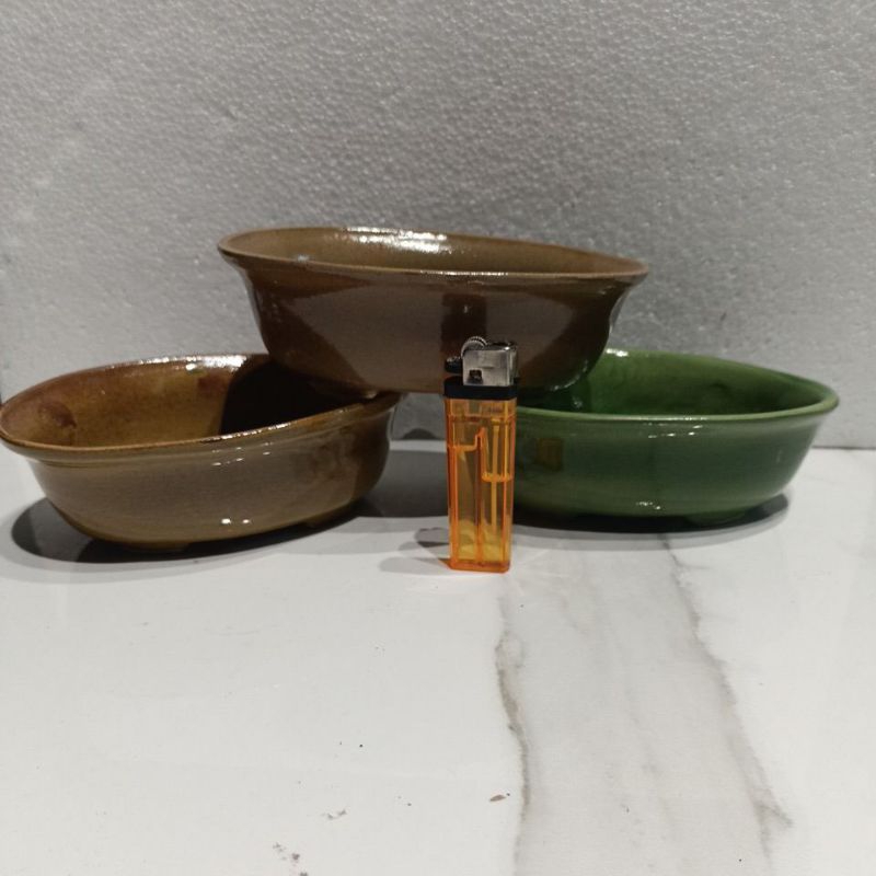 pot keramik kode R51 oval panjang