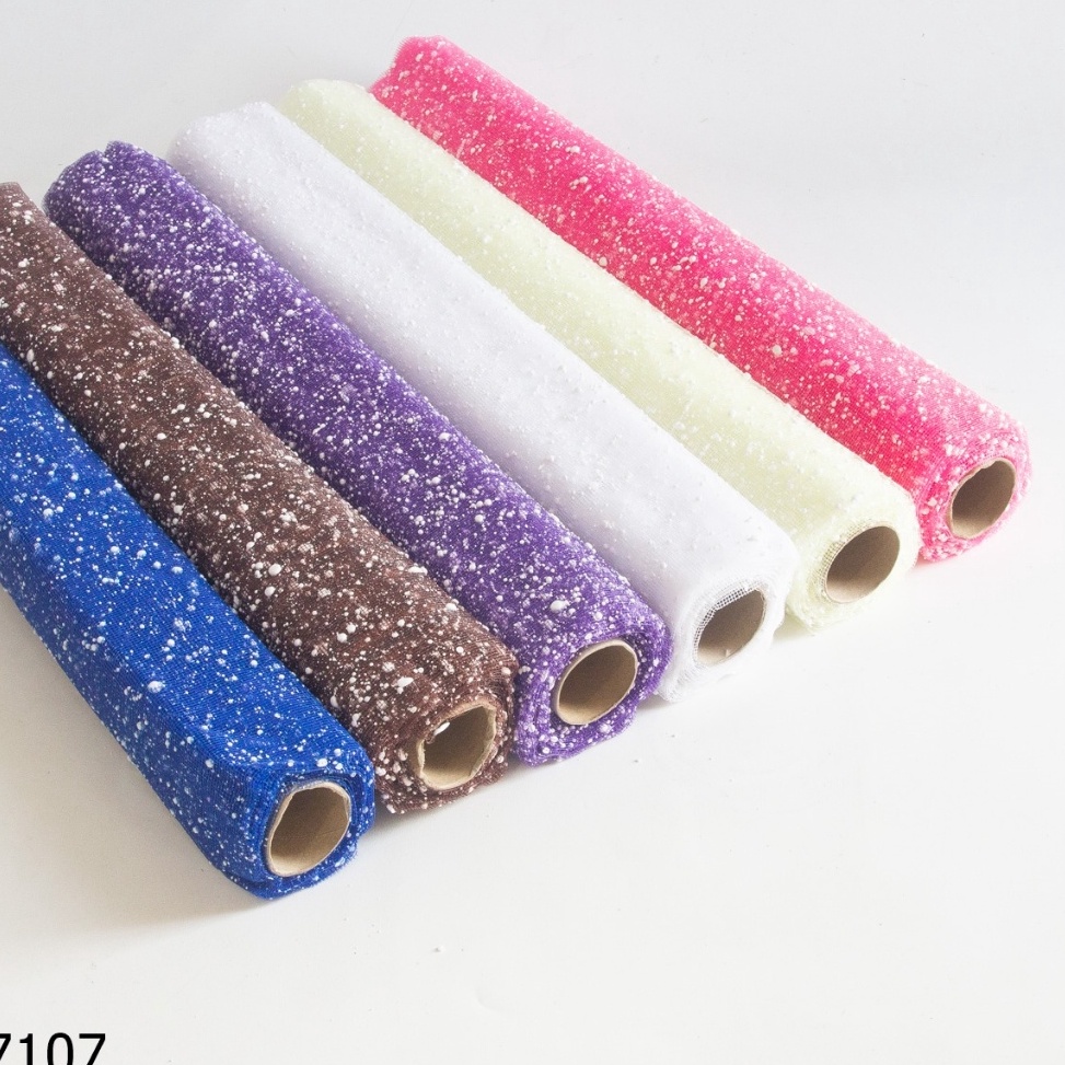 

Borong Hemat Flower Warp Bouquet Wrapping Kain Tile Jaring Salju 717