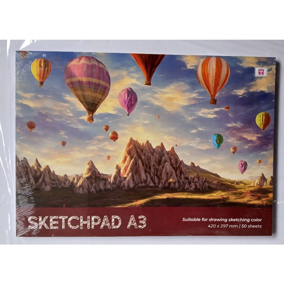 

KODE R75H Sketchbook A3 buku gambar tebal ukuran A3
