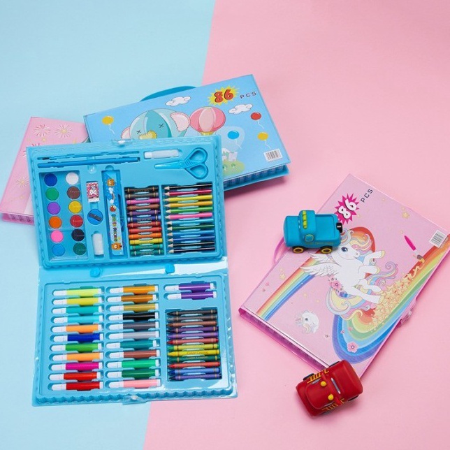 

Harga Merakyat SHENAR ART SET 86 IN 1 PENSIL WARNA DAN ALAT GAMBAR KOPER MENGGAMBAR DAN MELUKIS ANAK CRAYON SET PAKET MEWARNAI