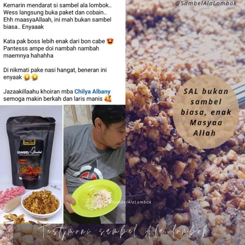 

Sambel Kering SAL Best Seller- Bebas Pengawet, Teman Makan Praktis