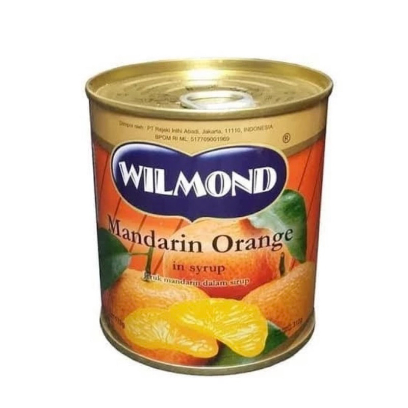 

Wilmond Mandarin Orange In Syrup 312 Gram - Buah Jeruk Mandarin Kaleng
