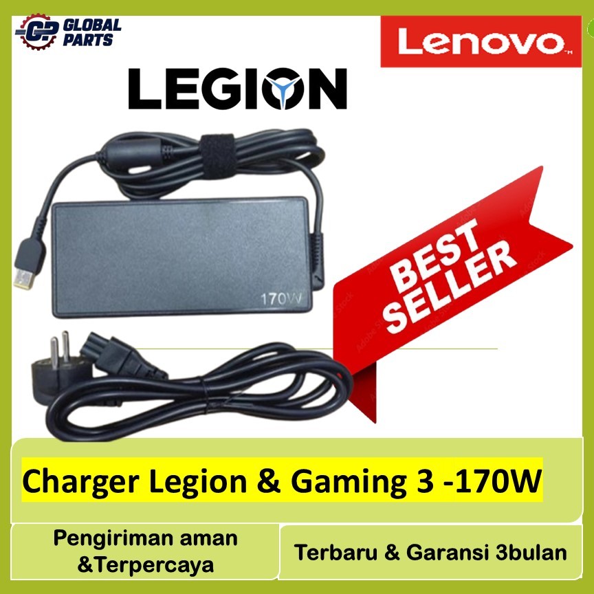 Original Adaptor charger Lenovo Legion Ideapad Gaming 3 170W 230W Slim Adaptor Legion 5 legion 5 pro