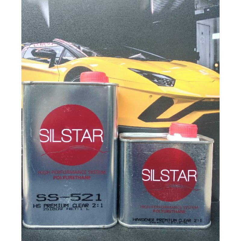 Clear coat/vernish Silstar HS premium clear 2 : 1