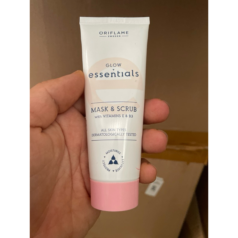 MASK SCRUB GLOW  ESSENTIALS ORIF