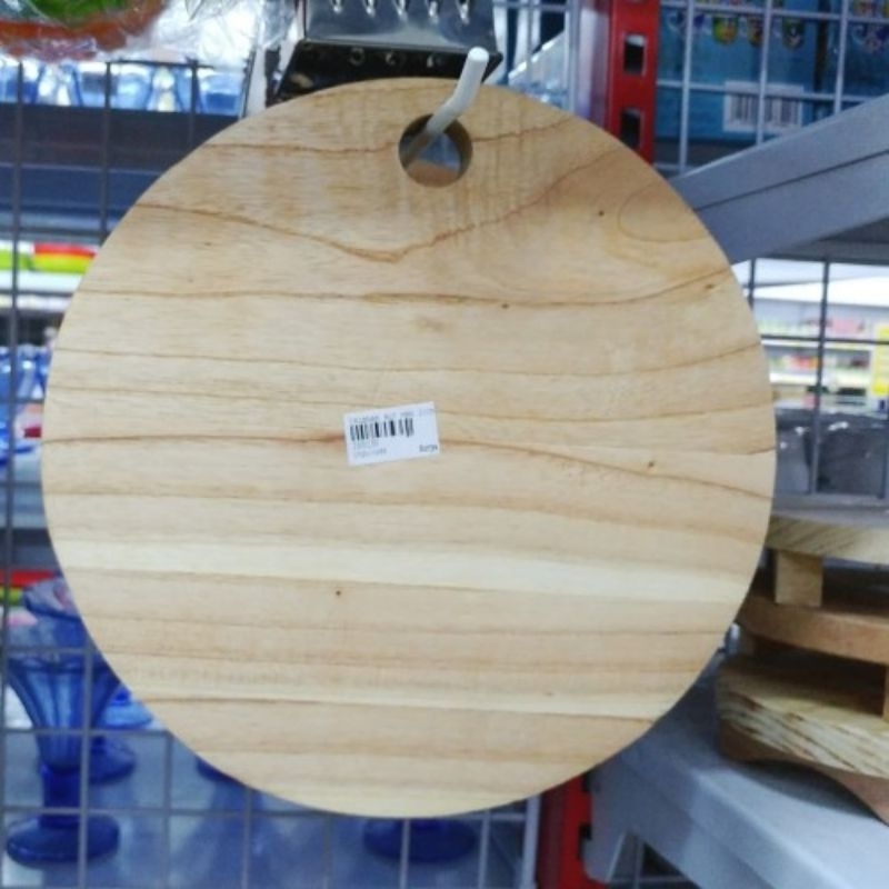 Talenan Kayu Bulat Jati Merah