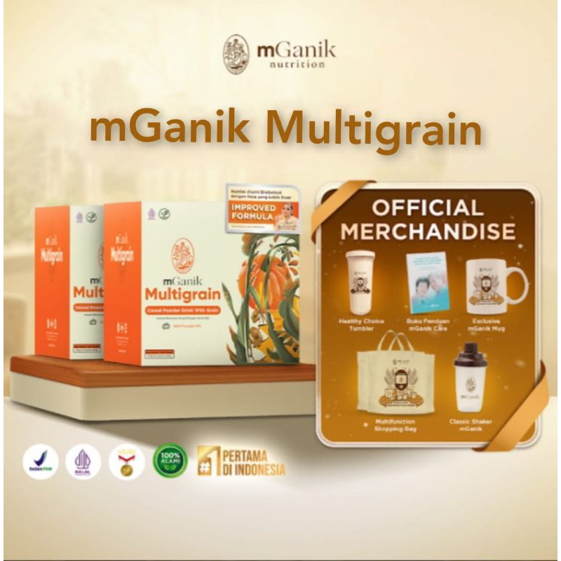 

MGANIK MULTIGRAIN 1Box 20 SACHET DIABETES