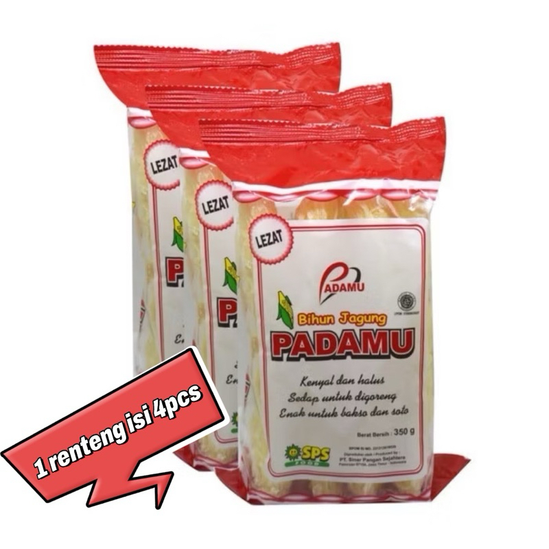 

( Renteng ) Bihun Jagung Padamu 1 renteng isi 4pcs