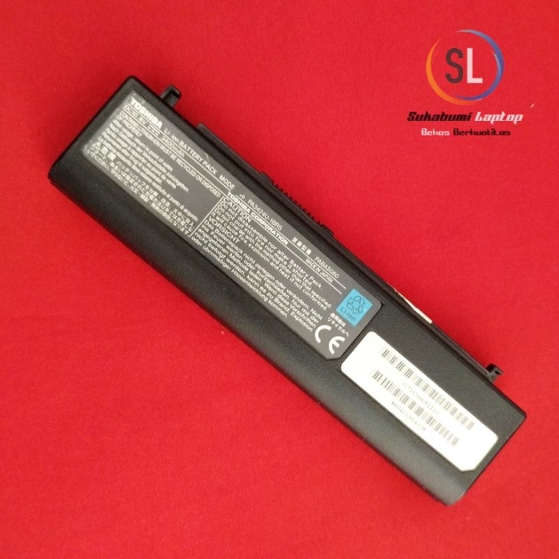 Baterai Battery TOSHIBA PORTEGE R150 SATELLITE A200 DYNABOOK SS 1700MY