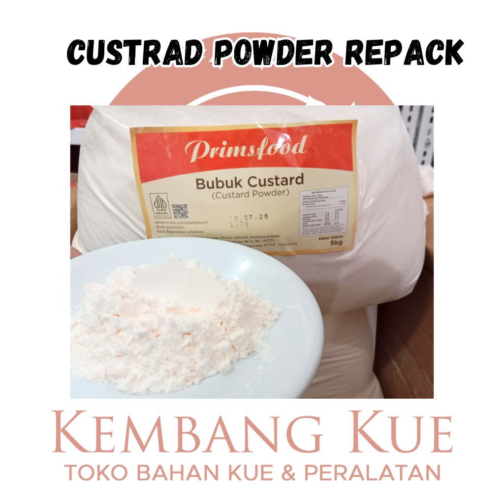 

Custard powder/primsfood custard powder/tepung custard/tepung untuk vla