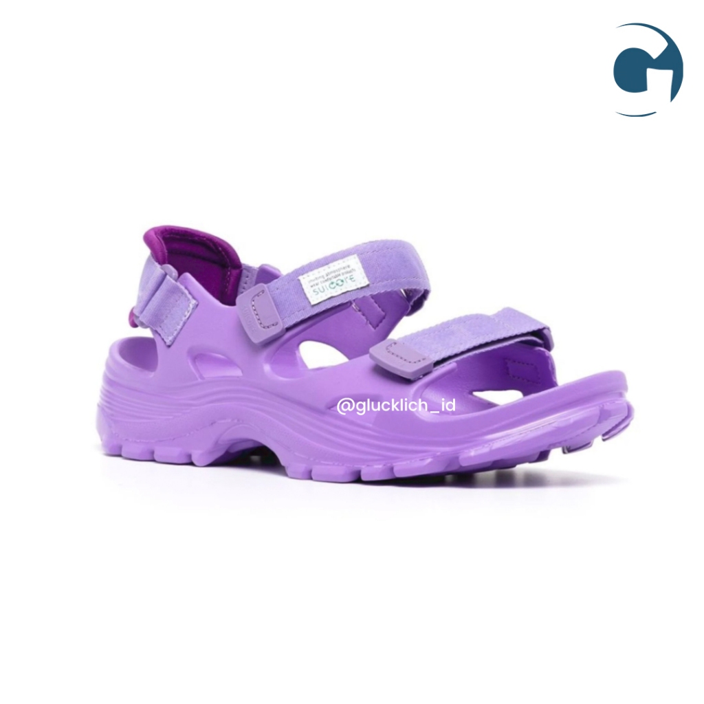 Suicoke, Wake Slipper Strap Sandal in Purple