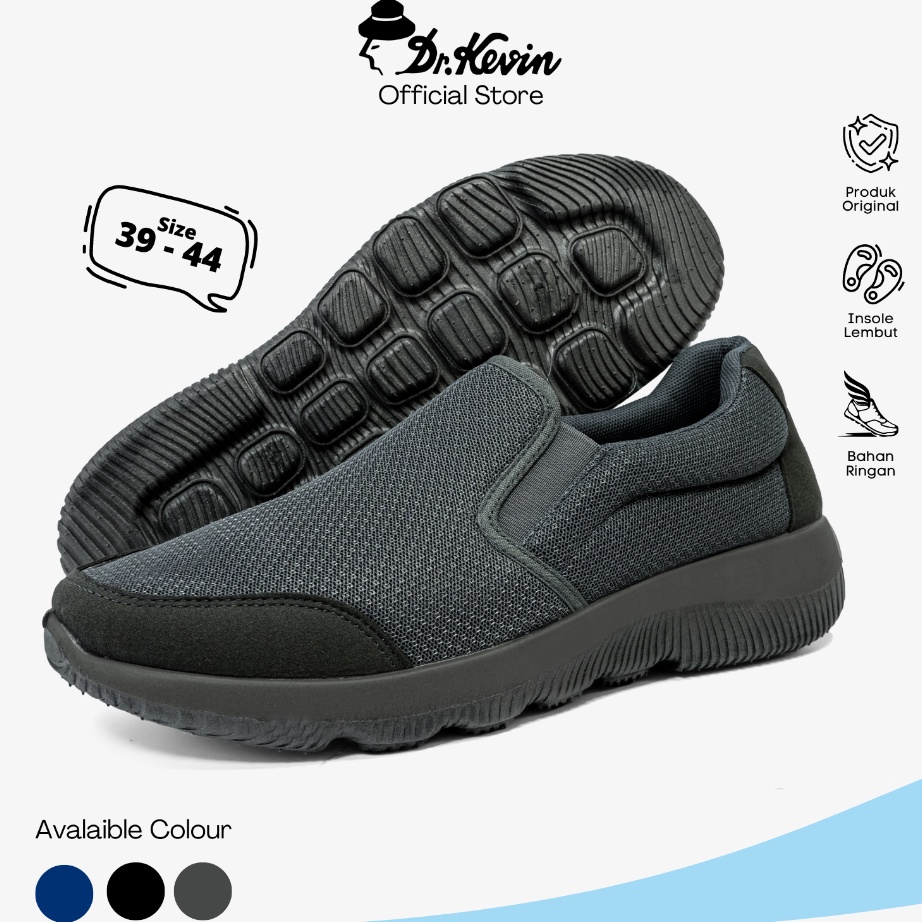 Dr Kevin Sepatu Sport Pria Kets Kasual Sneakers 88948