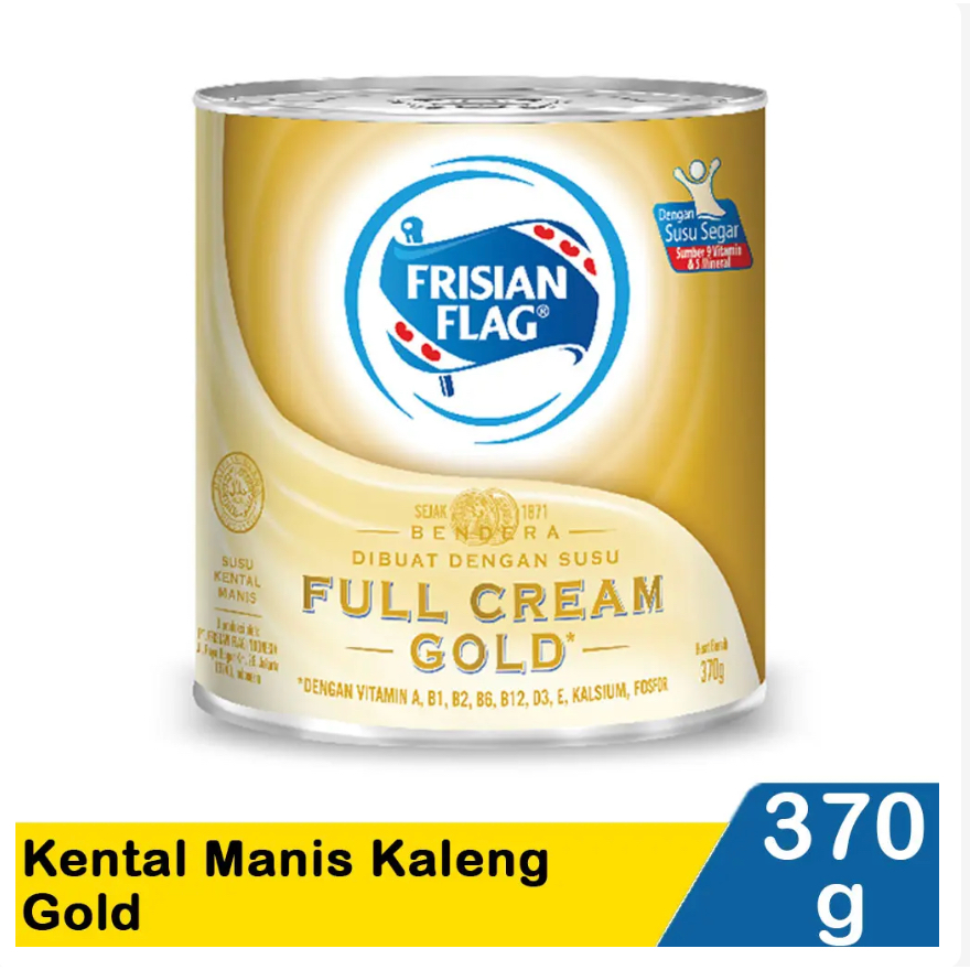 

Frisian Flag Gold Kental Manis Putih 370 Gram