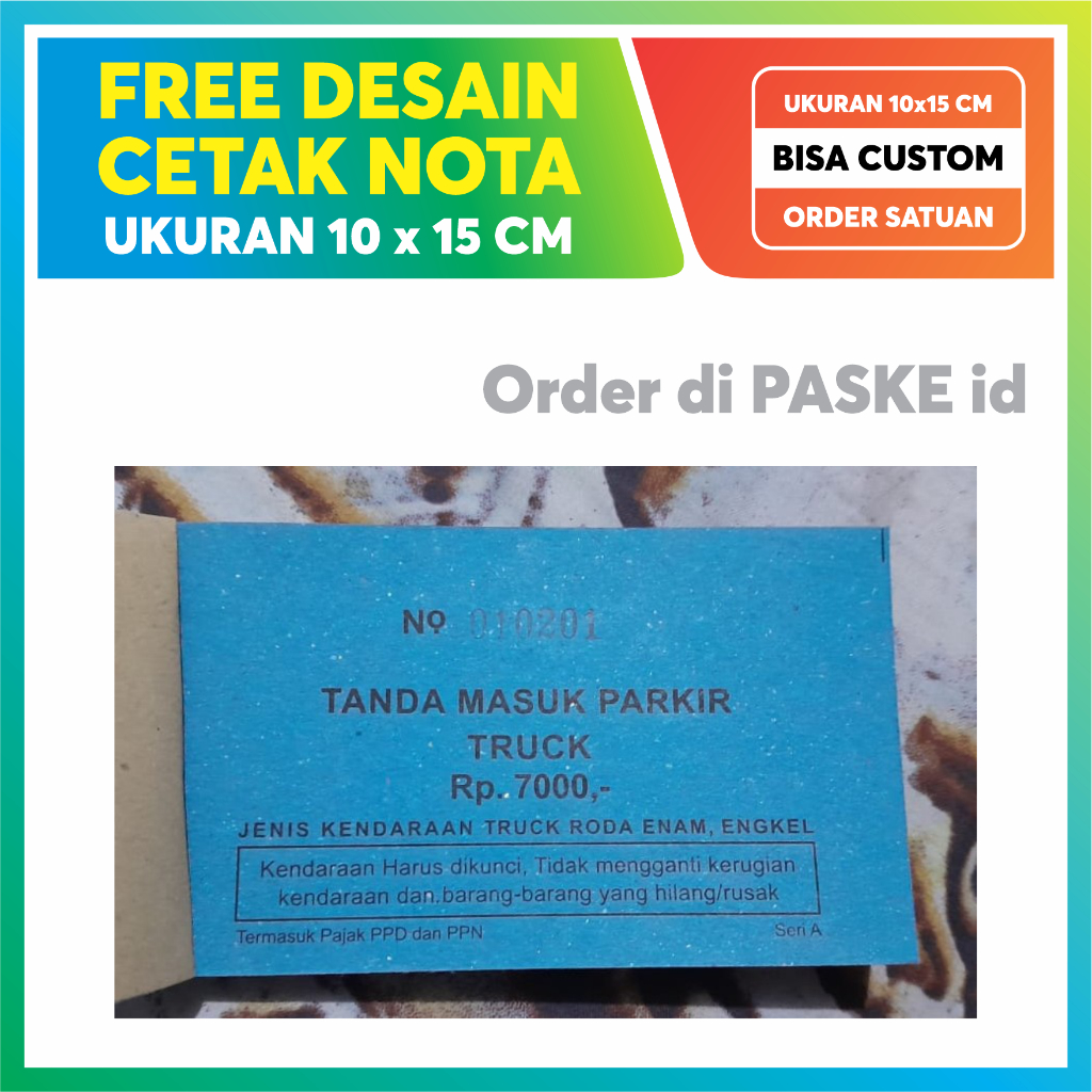

KARCIS PARKIR TEBAL BAHAN KERTAS BC 160 GSM BRIEF CARD BUFALO WARNA BIRU
