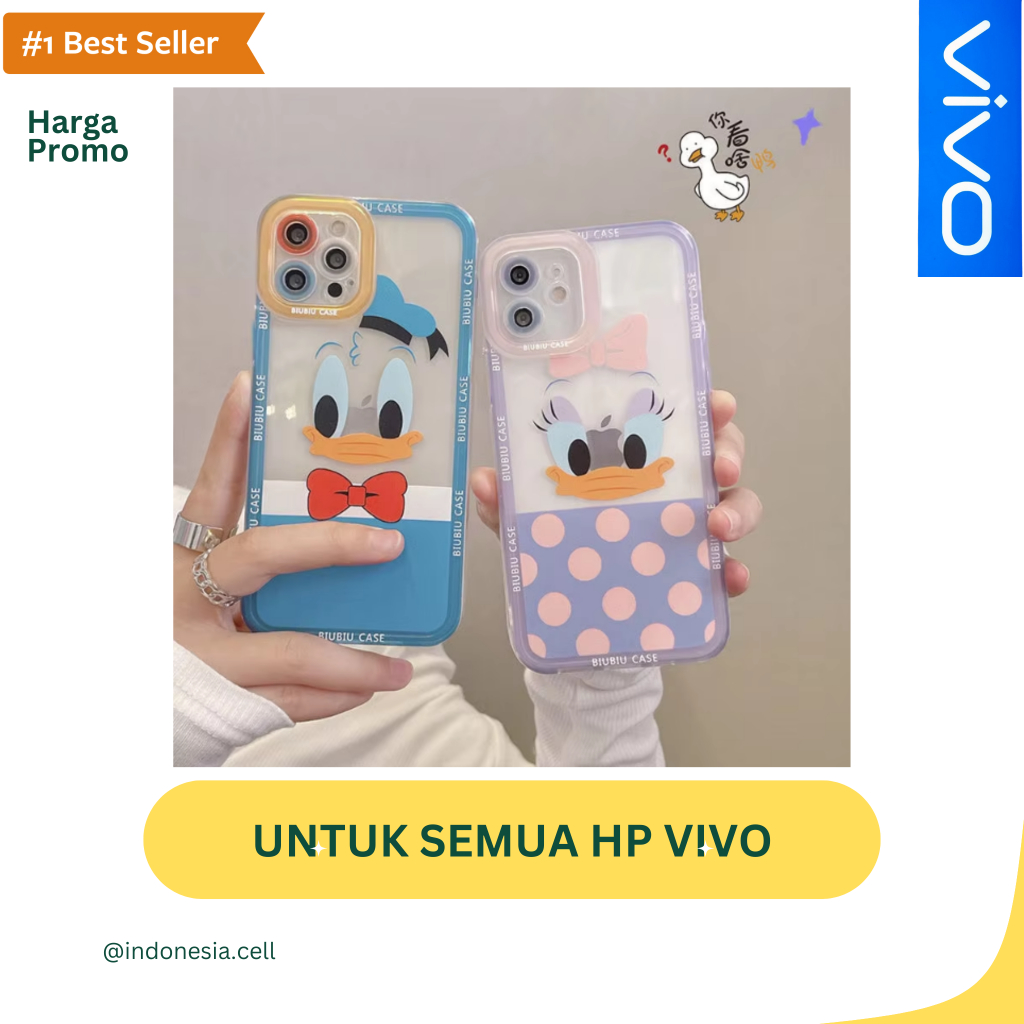 SOFT CASE CARTOON DISNEY DONALD DUCK FULL LENS COVER FOR XIAOMI NOTE 8 PRO, CASE XIAOMI NOTE 8 PRO