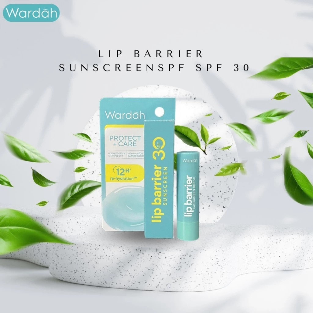 Wardah Protect + Care Lip Barrier Sunscreen SPF 30 Ukuran