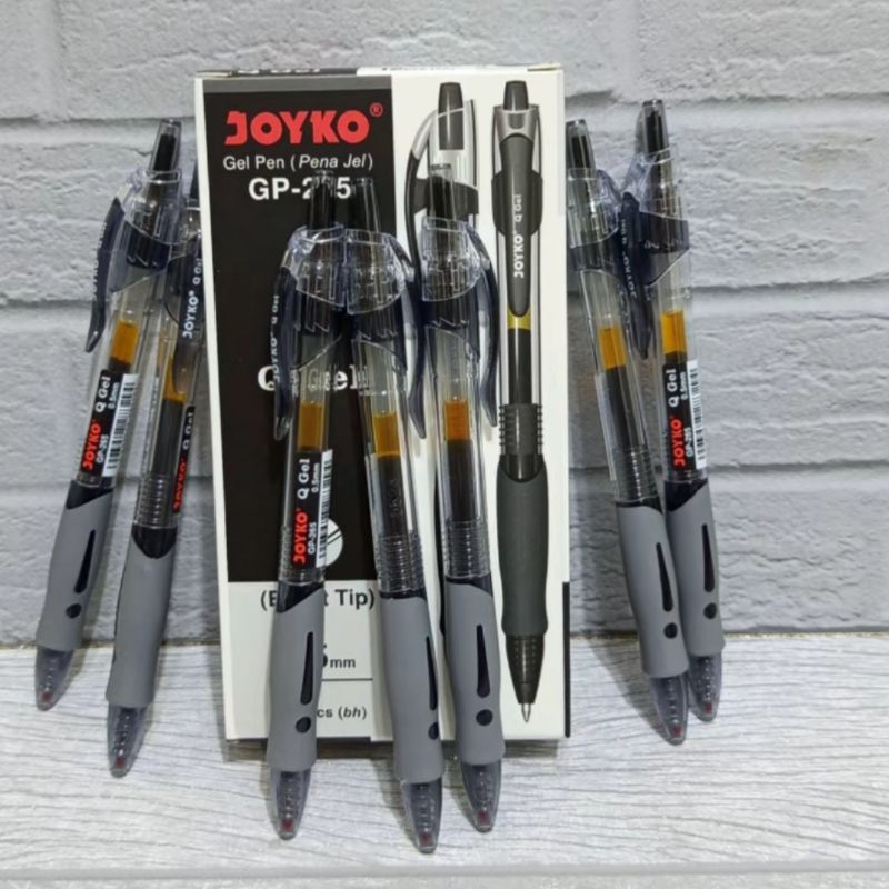 

pulpen joyko gel cetek Q GEL GP-265 1pak(12pcs)