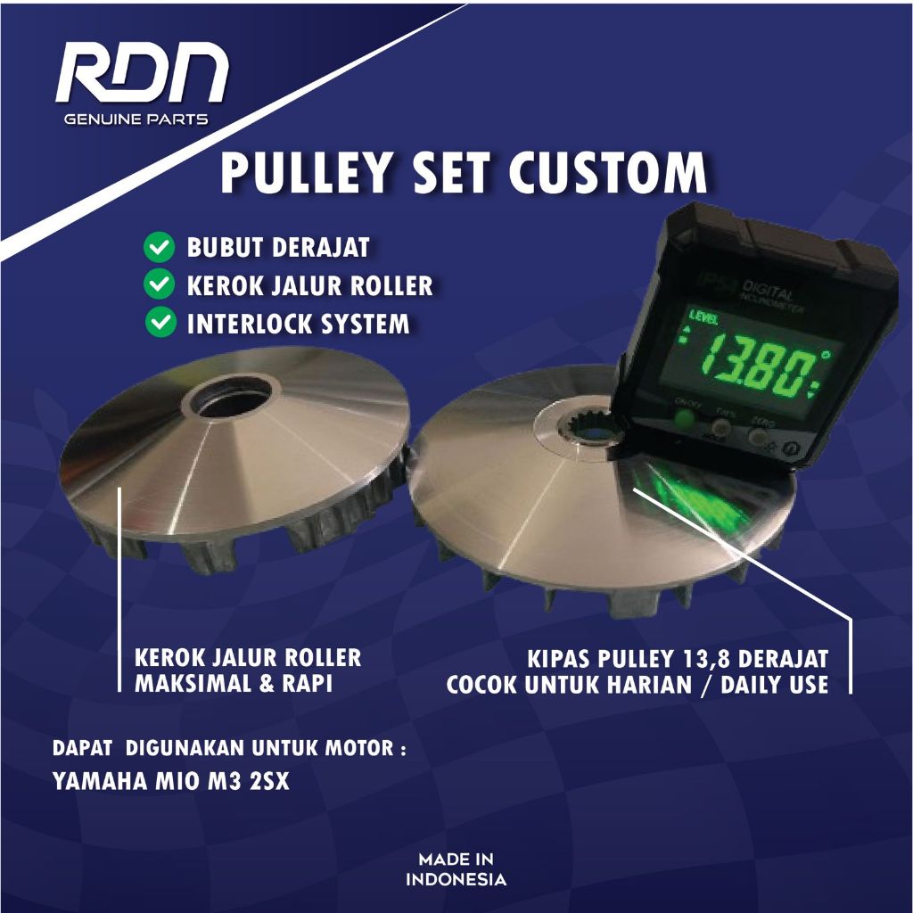 Pulley Set Custom Mio M3 Original RDN