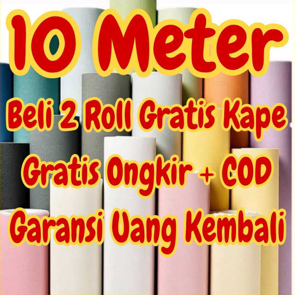 Murah Wallpaper dinding 1 meter Wallpaper dinding kamar tidur stiker dinding kamar tidur MOTIF EMBOS