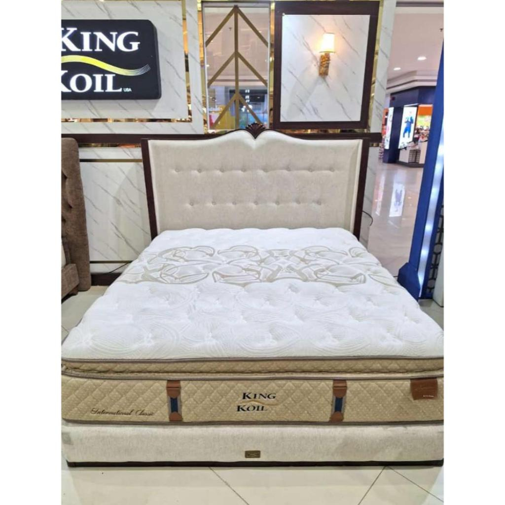 KINGKOIL SET ASLI SPRINGBED INTERNATIONAL CLASSIC
