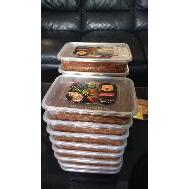 

Bumbu Pecel Sambal Kacang Asli Jombang 500gr Bunda Hanna (Khas Jombang)