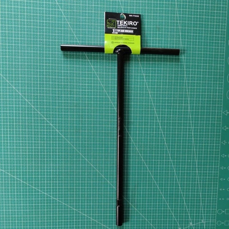 TEKIRO KUNCI T 8MM TEKIRO HITAM PANJANG BONGKAR BAUD MESIN DAN BAUD BOX CVT