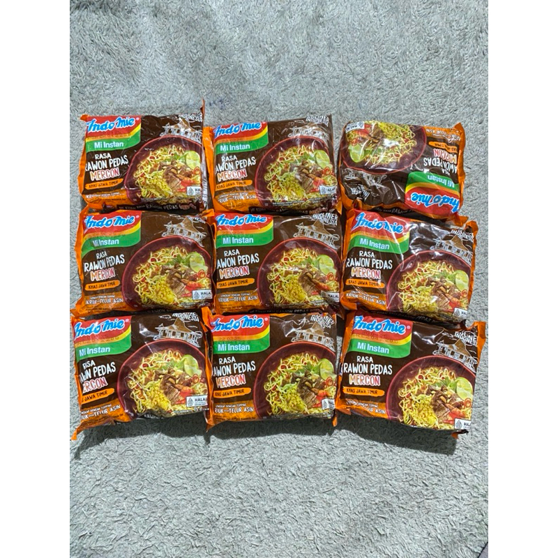 

[READY STOK] Indomie Kuah Rawon Pedas Mercon termurah mie instan