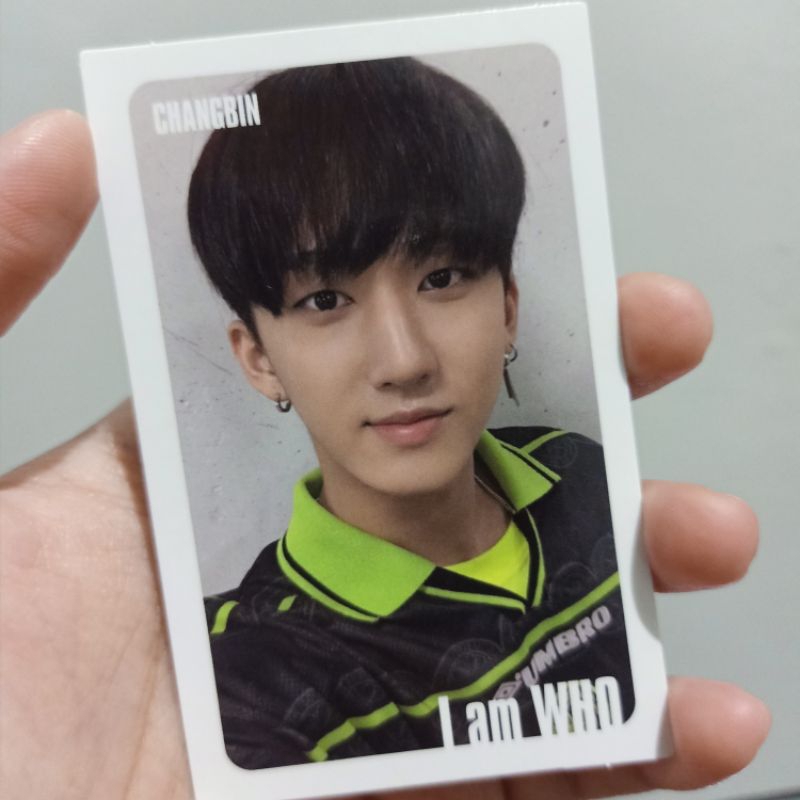 Stray Kids Changbin Photocard I Am Who White Border