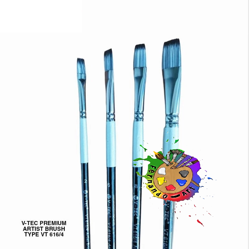 

V-TEC ARTIST BRUSH / KUAS LUKIS TYPE VT 616/4