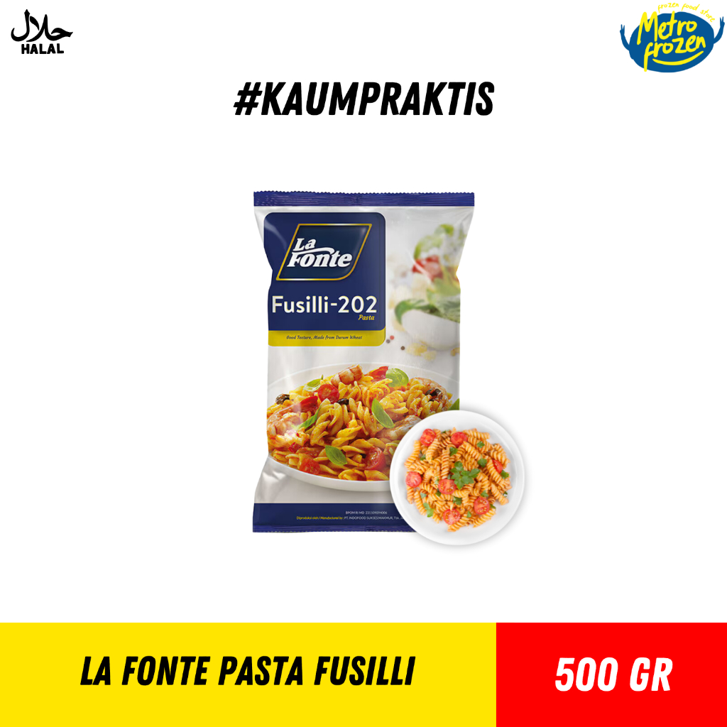 

LA FONTE Pasta Fusilli (Pasta Spiral) 500gr