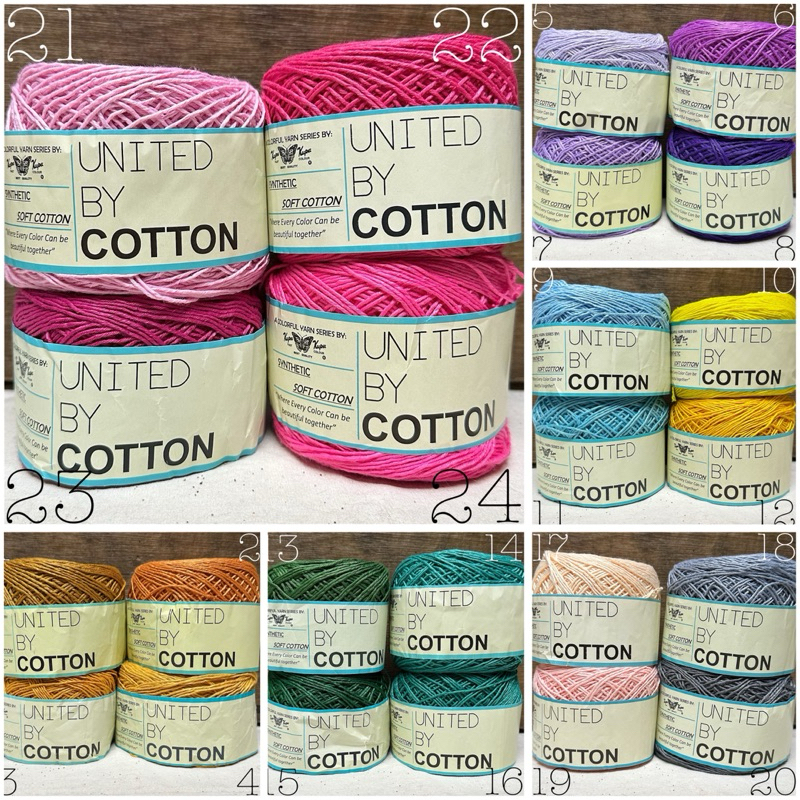 Benang Rajut Katun Halus United ( Soft Cotton United / SC )