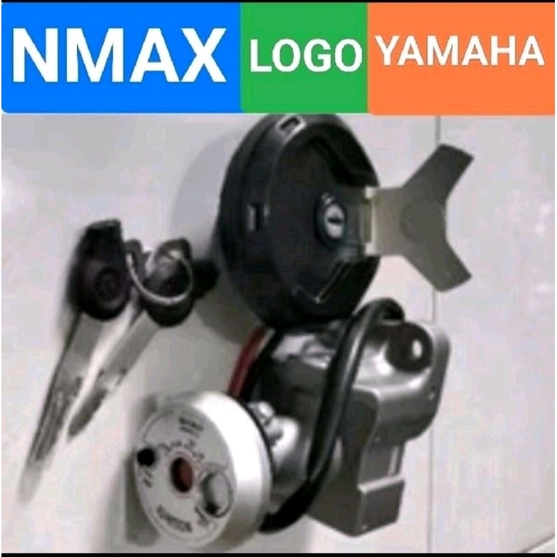 KUNCI MOTOR / KUNCI KONTAK SET ASSY NMAX / LOGO YAMAHA